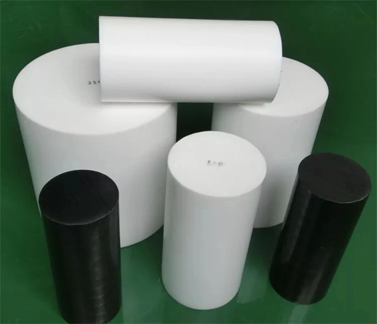 Factory Direct Sale White Black Extruded PTFE Peek Rod Solid Plastic Rod